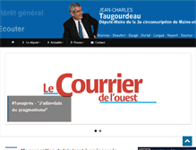 Tablet Screenshot of jctaugourdeau.fr